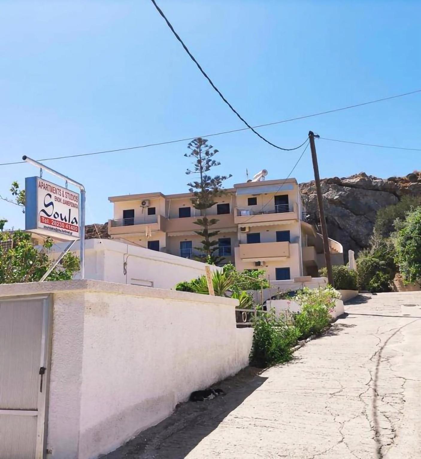 Soula Apartments & Studios Paleochora Exterior foto